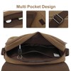 13-inch Retro Canvas Crossbody Bag - Small messenger bag for