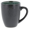 BITZ Coffee cup - made of sturdy stoneware Black and