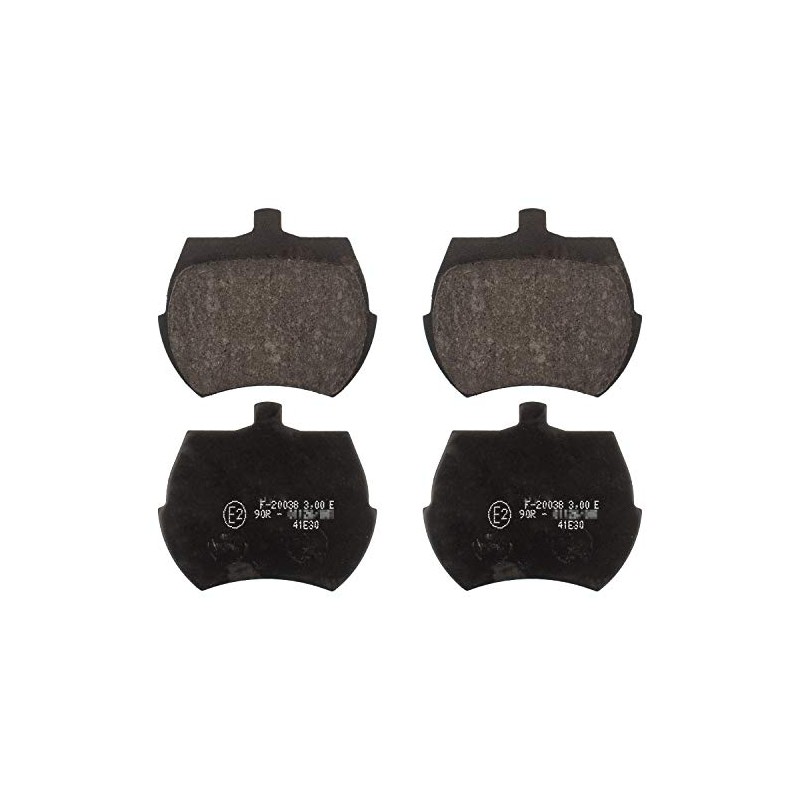 Febi Bilstein 116201 Brake Pad Set – Front (4 Pads)