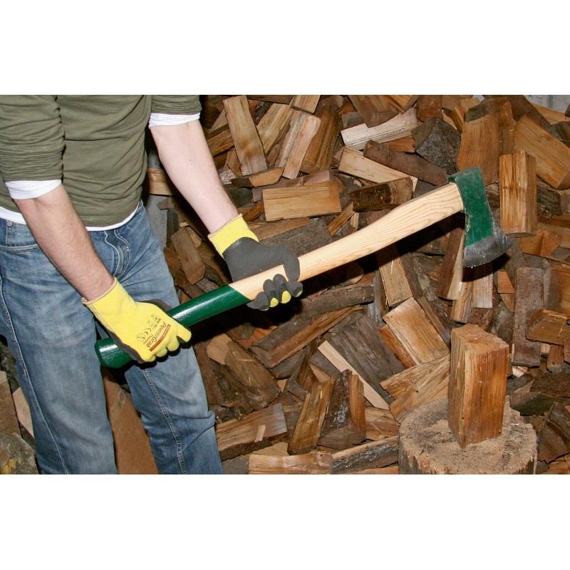 Kerbl 297283 PowerGrab Thermo Winterhandschuh, Gelb, Größe 9