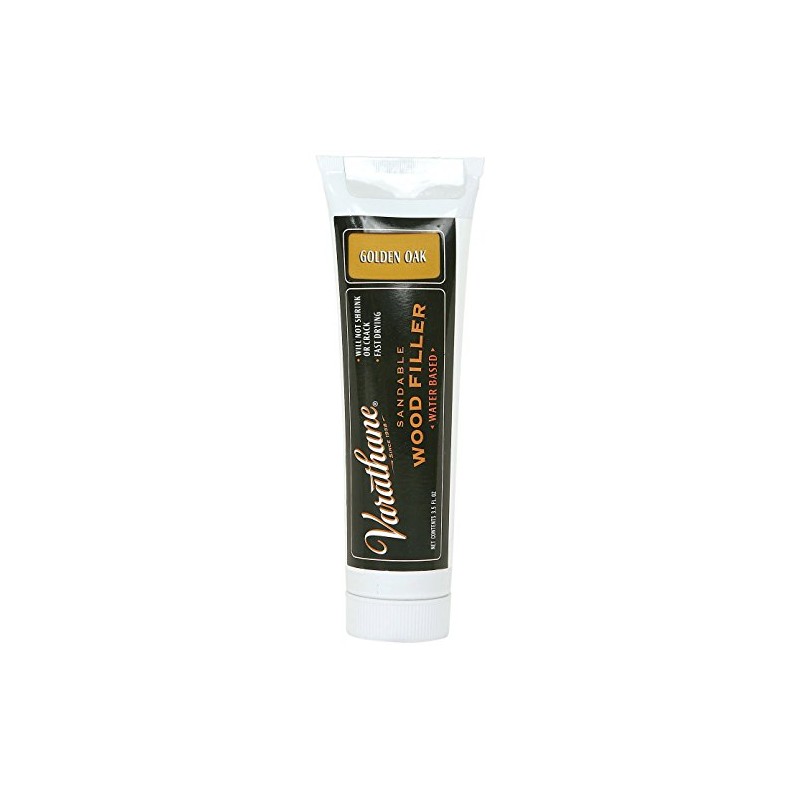 Varathane 215213 Sandable Wood Filler, 3.5 oz, Golden Oak