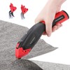 CGOLDENWALL Cordless Electric Fabric Scissors Lightweight & Portable 4V Universal