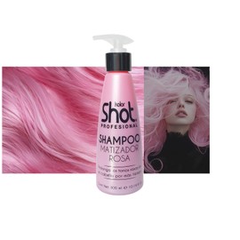 Kolor Shot Shampoo Matizador Rosa Efectos Tonos Rosas Color Fantasía Prolonga los tonos por más tiempo