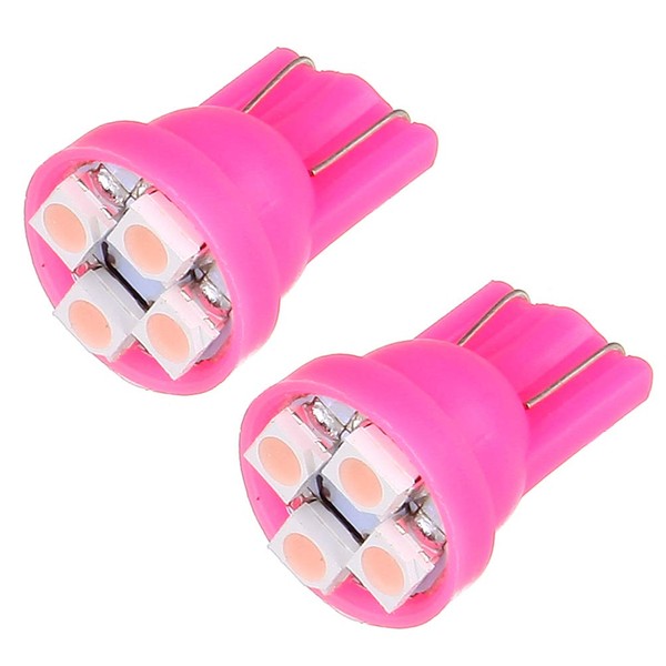 SCITOO 100Pcs Purple T10 168 Light Bulbs 194 175 Instrument