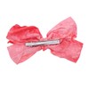 6 Inch Bow For Girls Tie Dye - Coral