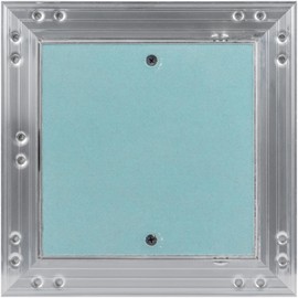 HVAC OV 6" x 6" Drywall Access Panel – Aluminum Frame Gypsum Hatch Access Panel for Drywall - Ceiling Inspection Door – Wall Access Panel for Plumbing, Electrical, Utility & Ventilation Access