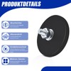 Pack of 10 Neodymium Magnets with M6 Threaded Bolts, 43