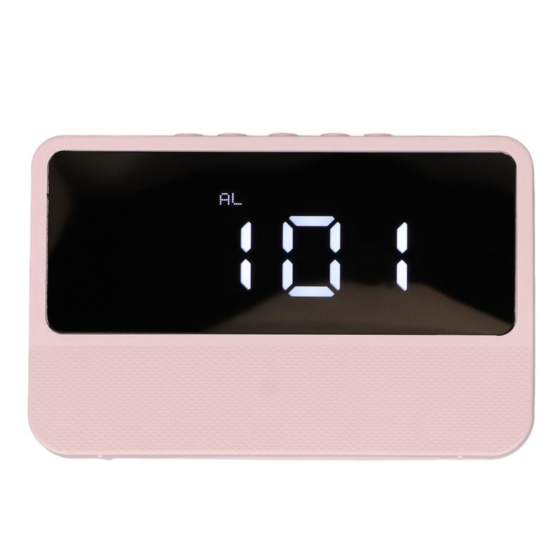 LED Mirror Alarm Clock 2 Levels Brightness Digital Alarm Clock