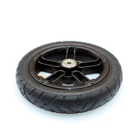 200x35 Pneumatic Tyre Use Nylon Hub Fit M8 or M6 Axle 8" Air Wheel for Scooter Replacement 8 Inch Inflatable Wheel Tube (M8)