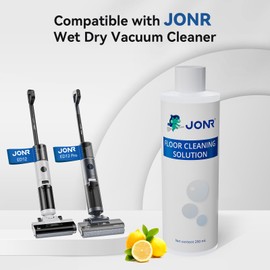JONR Floor Cleaning Solution, Deep Cleaning for Hard Floors, Designed for ED Series ED12/JONR ED12 Pro,Compatible with Wet Dry Vacuum