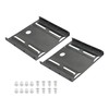 2pcs 2.5" to 3.5" Hard Drive Bracket - Metal SSD