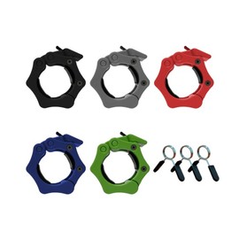HNF. Premium End Grip Lock Jaw Weight Plate Barbell Fixing Clamp Anti-loosening 25mm / HNF. 프리미엄 마구리 락조 원판 바벨 고정 조임쇠 풀림방지 25mm