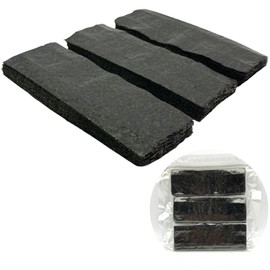 Ajisho Shichifukuya Grilled Laver, Premium Onigiri, Nori, Made in Aichi Prefecture, 3 Cuts, 150 Sheets
