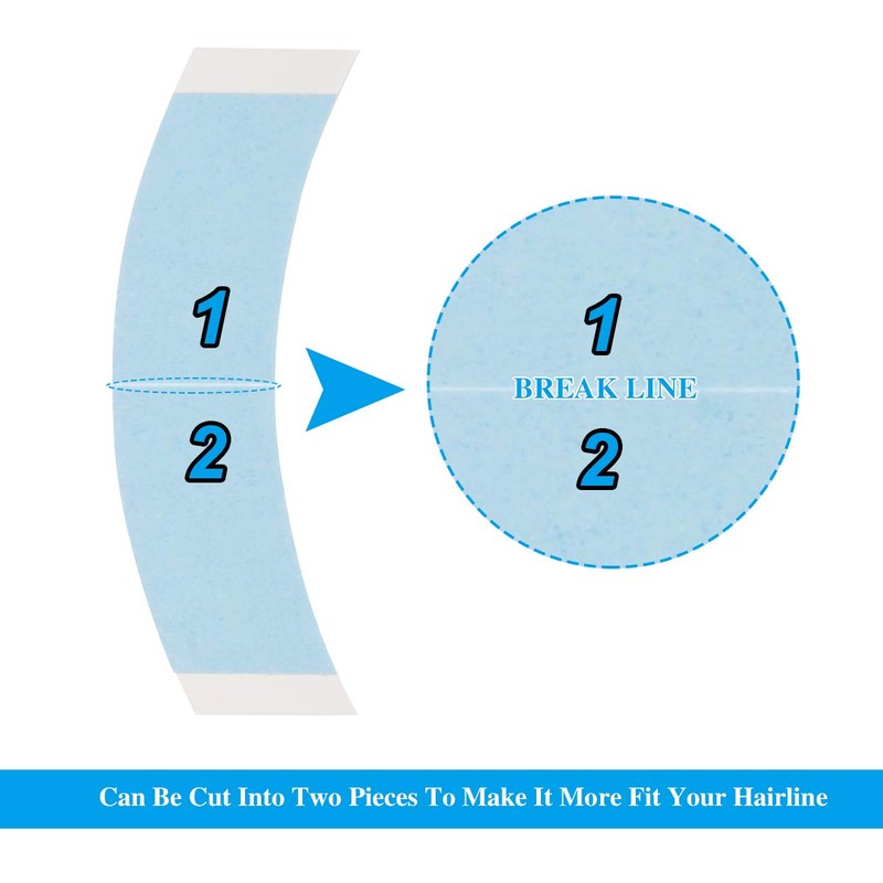 CREATE BEAUTY Lace Front Wig Tape - 36 Pieces, Water-Proof