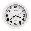 Vogue K978 Kitchen Clock Analogue Home Wall Quartz Movement