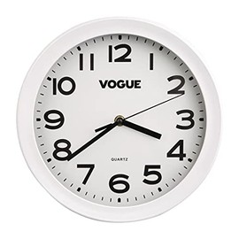 Vogue K978 Kitchen Clock Analogue Home Wall Quartz Movement