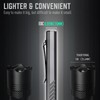 MIAOKE Rechargeable Ultra Thin EDC Flashlight 3000 Lumens UV and