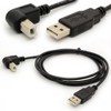 1.5M USB to Printer Adapter Cables 90 Degree USB 2.0