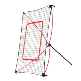 NET PLAYZ PitchBack Portable Baseball Rebound Net, 5FT x 3FT, Quick Set Up, Lightweight, Multi Angle Adjustment, Baseball Training Net, Baseball Trainer Suitable for Throwing, Pitching, and Fielding