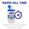 PURELL Professional Surface Disinfecting Wipes, Citrus Scent, 110 Count Canister,