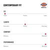 Dickies DK365 - chamarra quirúrgica para mujer, con cierre frontal,
