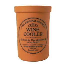 Henry Watson - Wine Cooler - Terracotta - Made in England - 4 inches x 7 inches