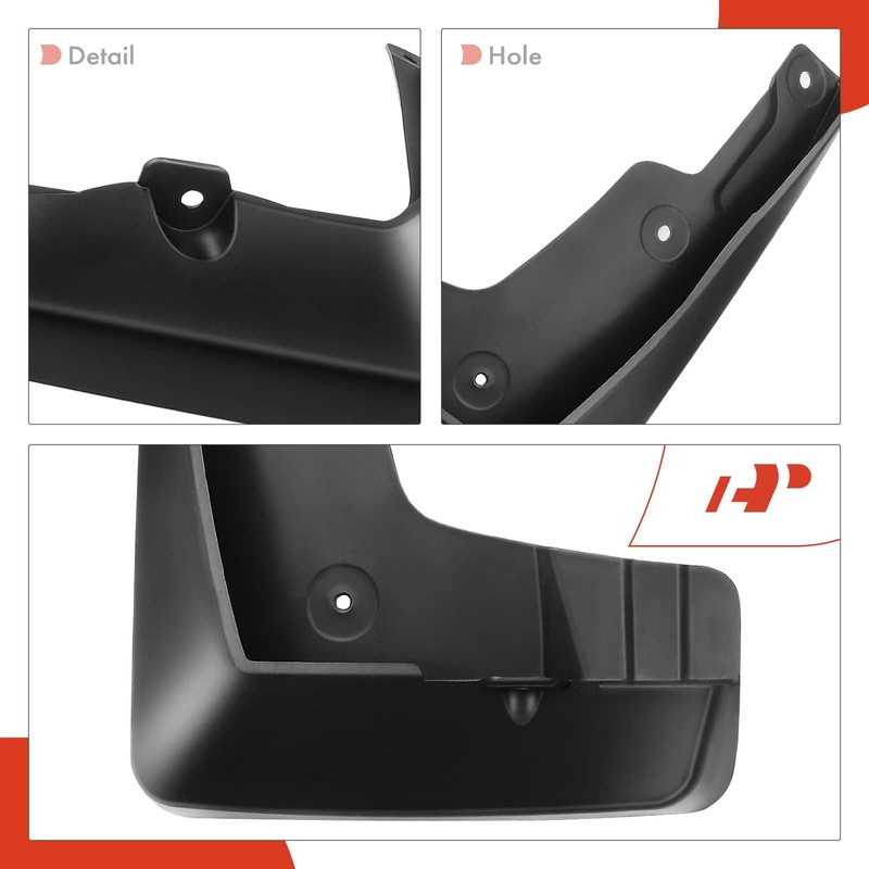 A-Premium Guardabarros guardabarros compatibles con Camry 2015-2017 Sedan delantero y
