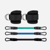 튜빙밴드 발목스트랩 킥백세트 블랙 Tubing Band Ankle Strap Kickback Set