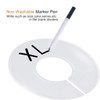 20 Pack Clothing Rack Size Dividers, Wardrobe Round Hangers Label
