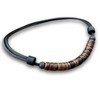 HANA LIMA Surferhalskette Lederhalskette Surferkette Lederkette Halskette Herren Damen Surferschmuck