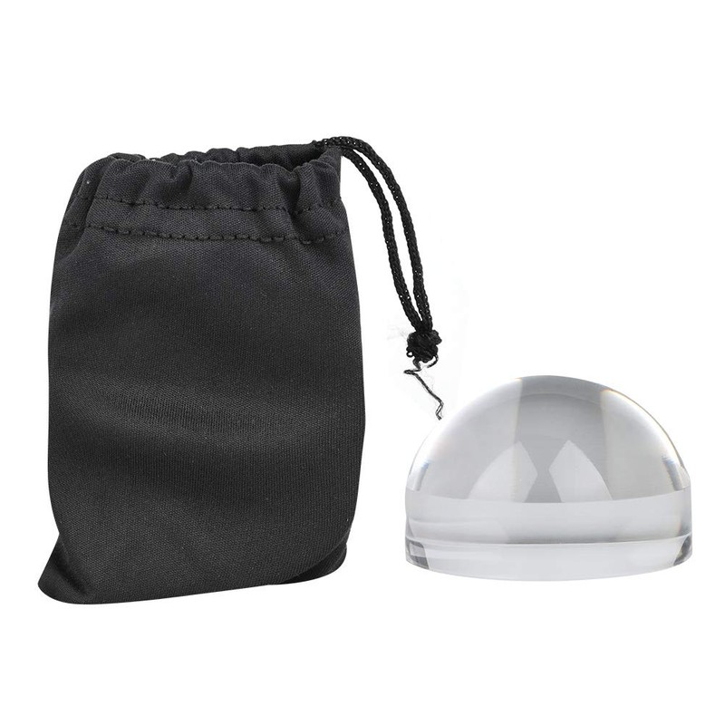 Dome Magnifier, 6X Magnifier Dome Optical Acrylic Magnifying Glass Paperweight
