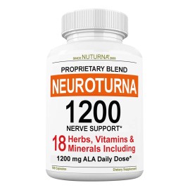 Suplemento Apoyo A Neuropatía Con 1200 Mg De Ácido Lipoico