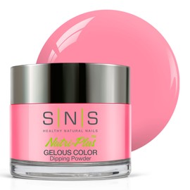 SNS Nail Dip Powder, Gelous Color Dipping Powder - You Betta Believe It (Pink/Neon) - Long-Lasting Dip Powder Nail Color Lasts 14 Days - Low-Odor & No UV Lamp Required - 1.5 oz