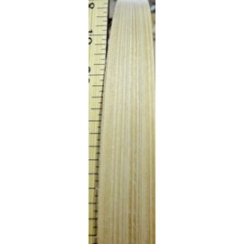 Cypress Wood Veneer edgebanding 7/8" x 120" Fleece Back with no Adhesive 1/40"