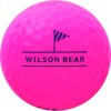 Wilson BEAR4 Golf Balls, Dozen Pink