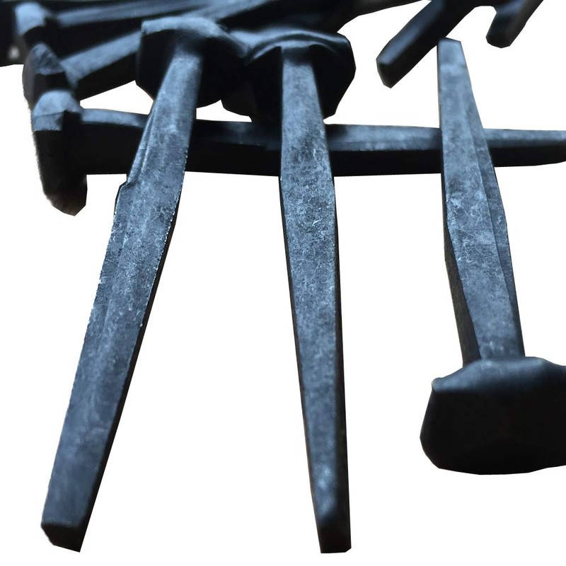 (10) Pack of 3" - Wrought Head-Rose Head (10) Nails