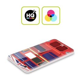 Head Case Designs London Bus I Love London Soft Gel Case and Matching Wallpaper Compatible With Oppo Reno4 Z 5G