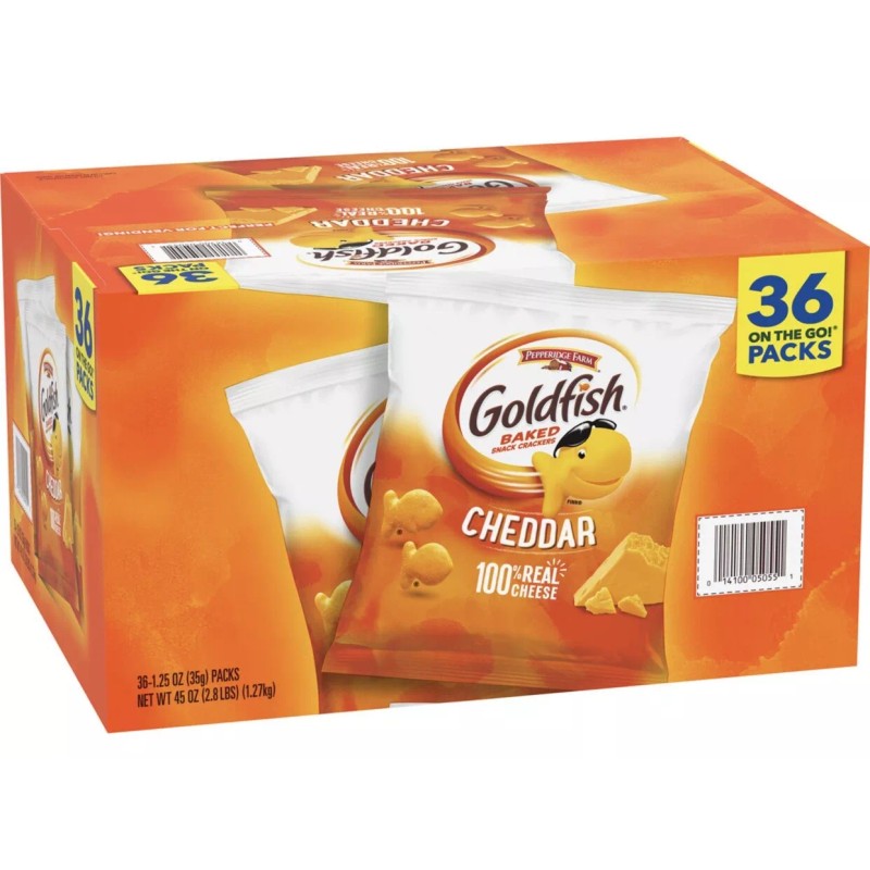 Pepperidge Farm **2 Pack **Pepperidge Farm Goldfish Cheddar Crackers (