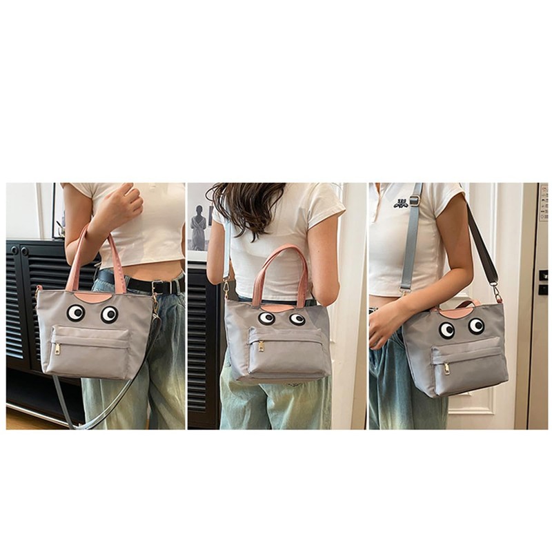 DIVA Rose Women's Tote Bag, Shoulder Bag, 2-Way Nylon, Handbag,