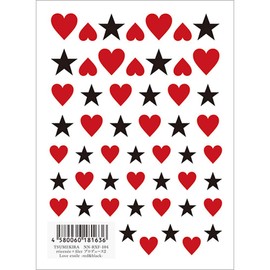 TSUMEKIRA Rrieenee x Filer Produced 2 Love etoile Red & Black