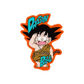 Small Planet Dragon Ball Character Sticker Orange/Blue