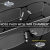 Eyeglass Nose Pads, GOTOBA 22 Pairs Screw-in Eyeglasses Nose Pads,
