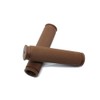 Beatus Bicycle Grip, Rubber, Anti-Slip, Basic Design, Fashionable Colors! (Brown)