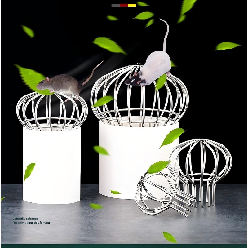 304 Stainless Steel Gutter Guard, Filter Strainer Fits for Round