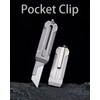Tenchilon T4 Compact Retractable Box Cutter Utility Pocket EDC Knife