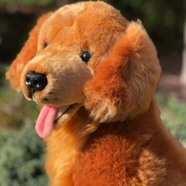 Auswella Jack™ 16 Inch Golden Retriever Plush Dog- Stuffed Animals Retrievers