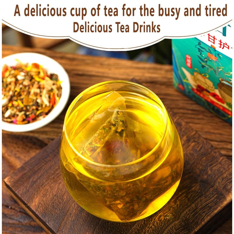 Juztec 18 Flavors Liver Care Tea, Herbal Tea for Liver