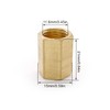 SRJQXH Pack of 2 Sleeve 1/4 Inch Female Thread, Compressed