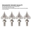 4 Set Speaker Spikes, Speaker Stand Spikes with Adjustable Height,