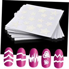 Beavorty Nail Art Stickers 48pcs French Design for Women Professional or Home Use